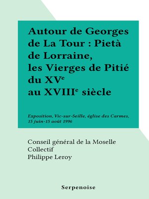 cover image of Autour de Georges de La Tour